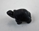Черепаха из черного камня, 6 см