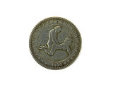 Hobo Nickel №11, монета 1 доллар США 1880 год, копия, 39 мм