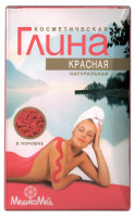Красная косметическая глина для раздраженной кожи, 100 гр
