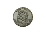 Полдоллара Франклина, США 1949 год, копия, 31 мм