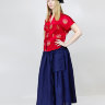 Блузка в китайском стиле, redrobe 15