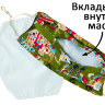 Маска многоразовая со вкладышами, вискоза и хлопок, redrobe 8
