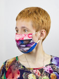 Маска многоразовая со вкладышами, вискоза, redrobe 16